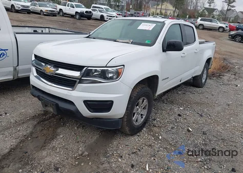 2018 Chevrolet Colorado Wt from USA, damaged, VIN 1GCGTBEN6J1261585